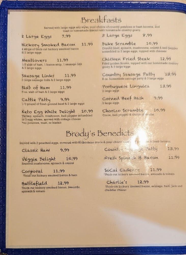 Charlies Café Menu image 2