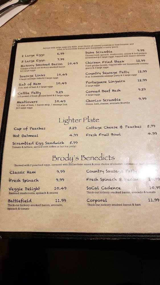 Charlies Café Menu image 3